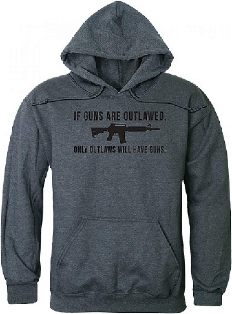 Graphic Pullover, Outlawed, H.Char, L