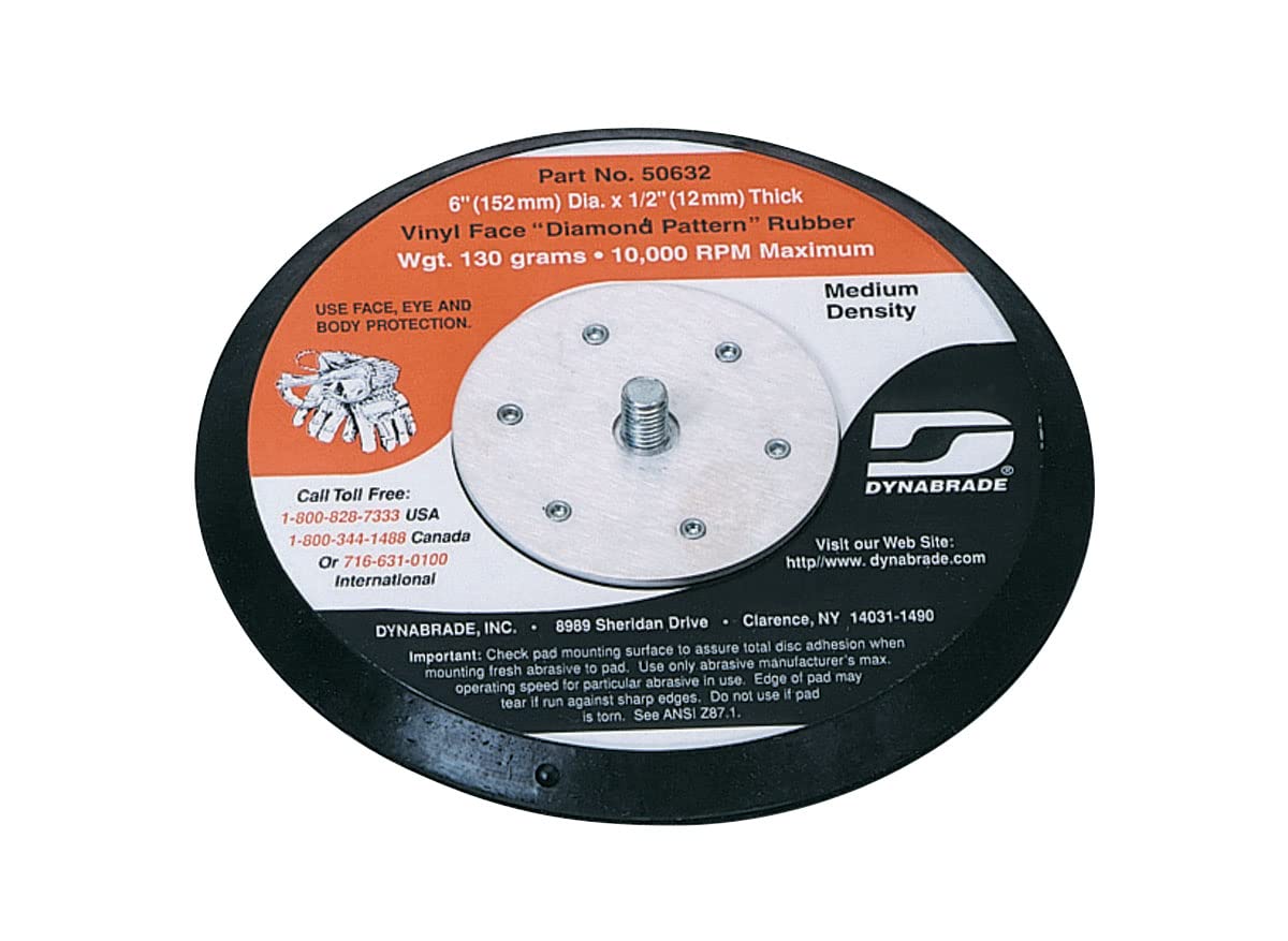 DISC PAD 6 VINYL FACE MED