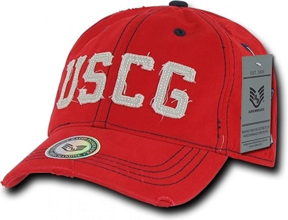Southern Cal Vintage Caps, USCG, Red