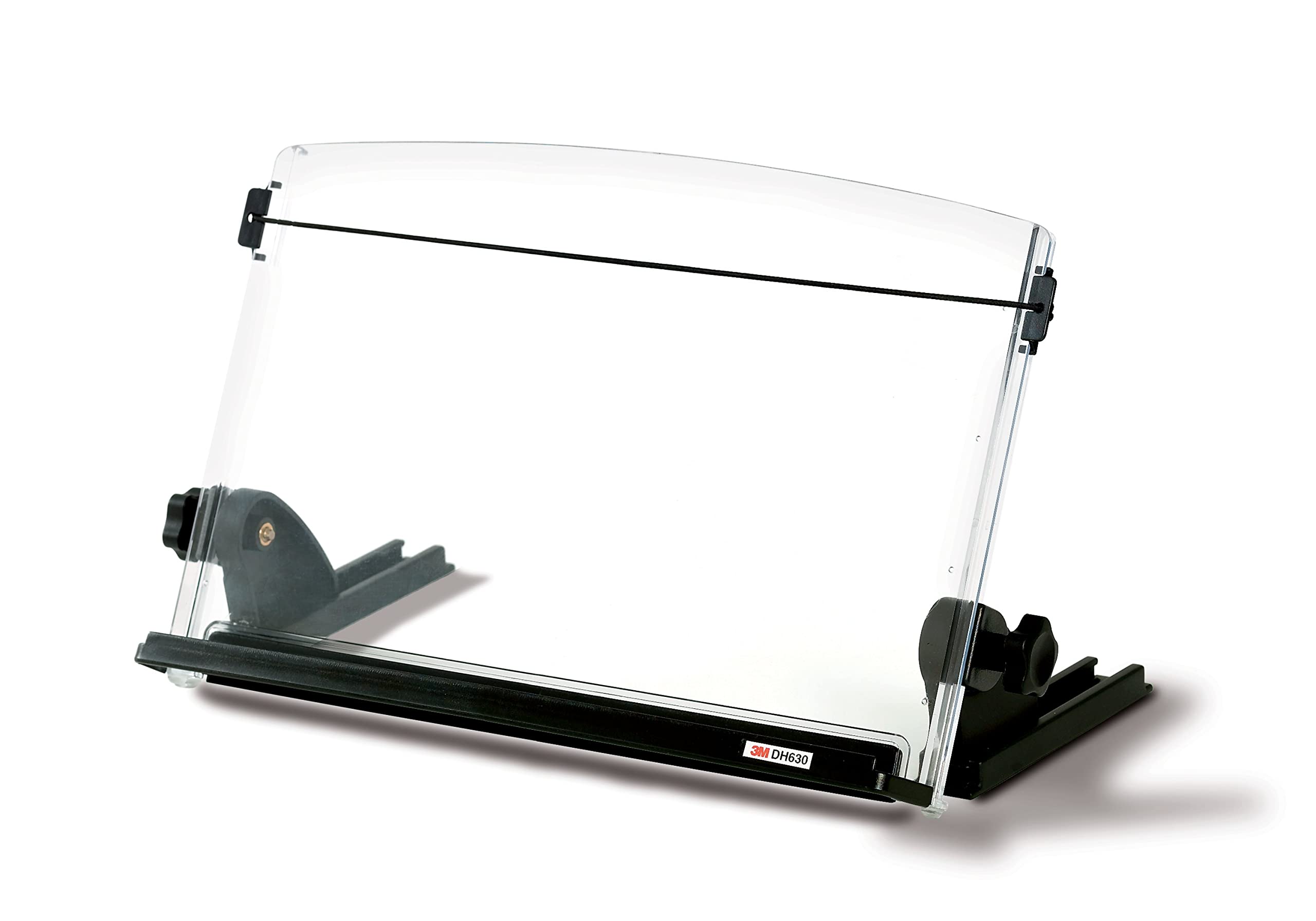 IN-LINE DOCUMENT HOLDER COMPACT ON DESK IN FRONT OF MONITOR