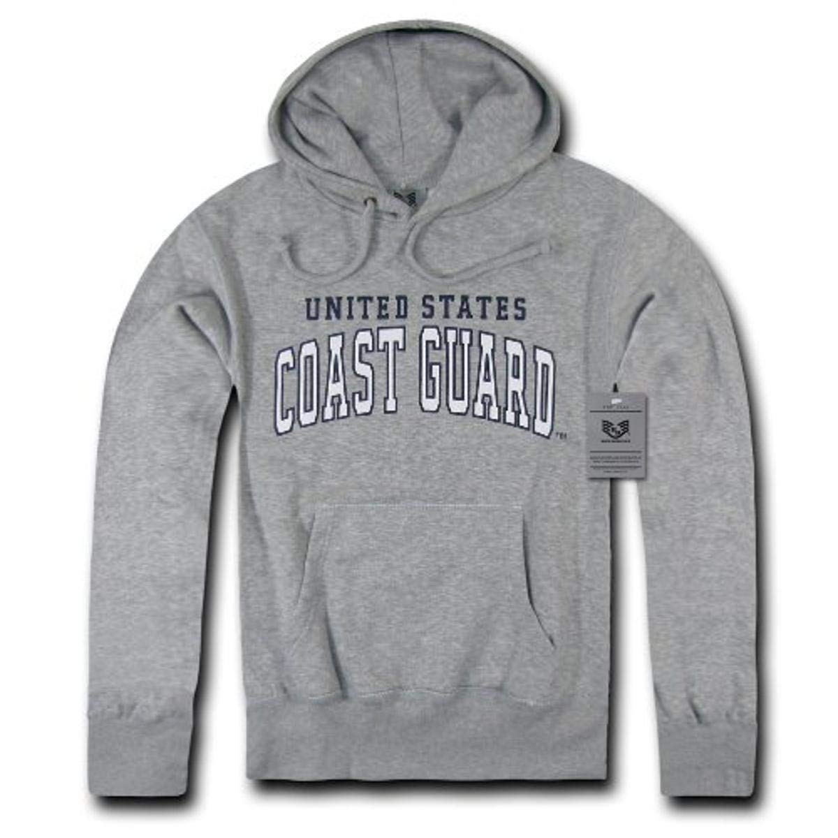 Pullover Hoodie,US Coast Guard,H.Grey, M
