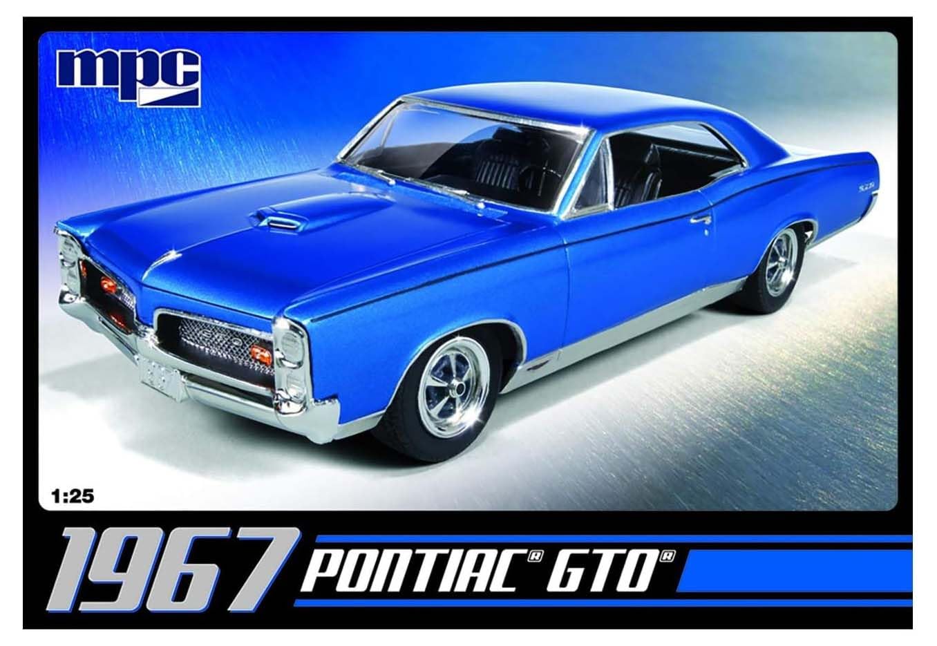Skill 2 Model Kit 1967 Pontiac GTO 1/25 Scale Model by MPC