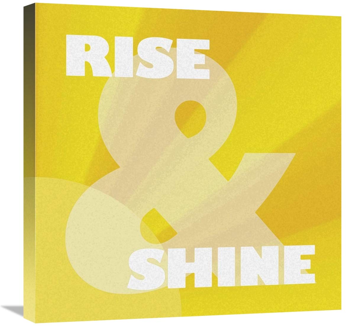Morning Sentiments - Rise and Shine-Canvas Art-24x24”