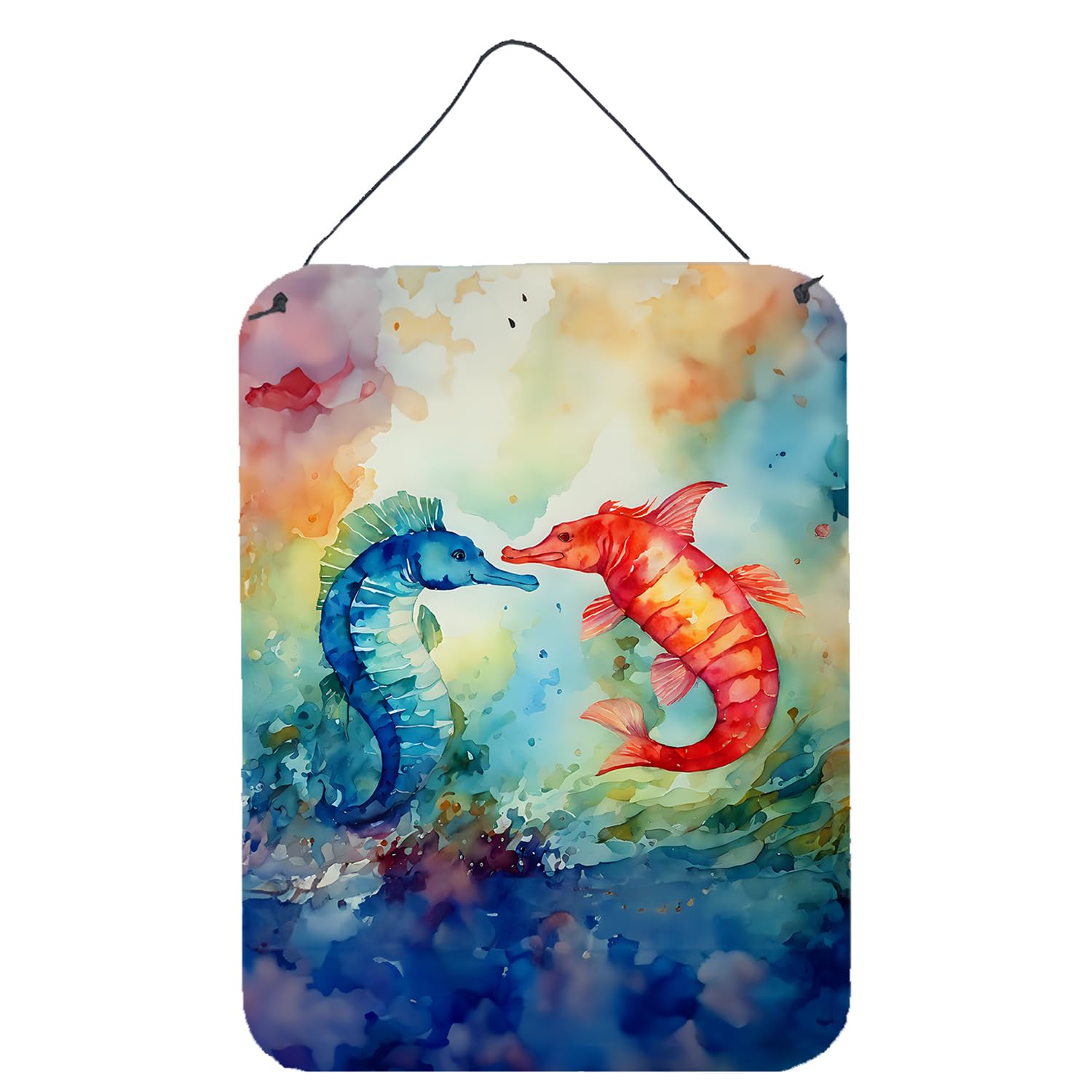 Seahorses Wall or Door Hanging Prints