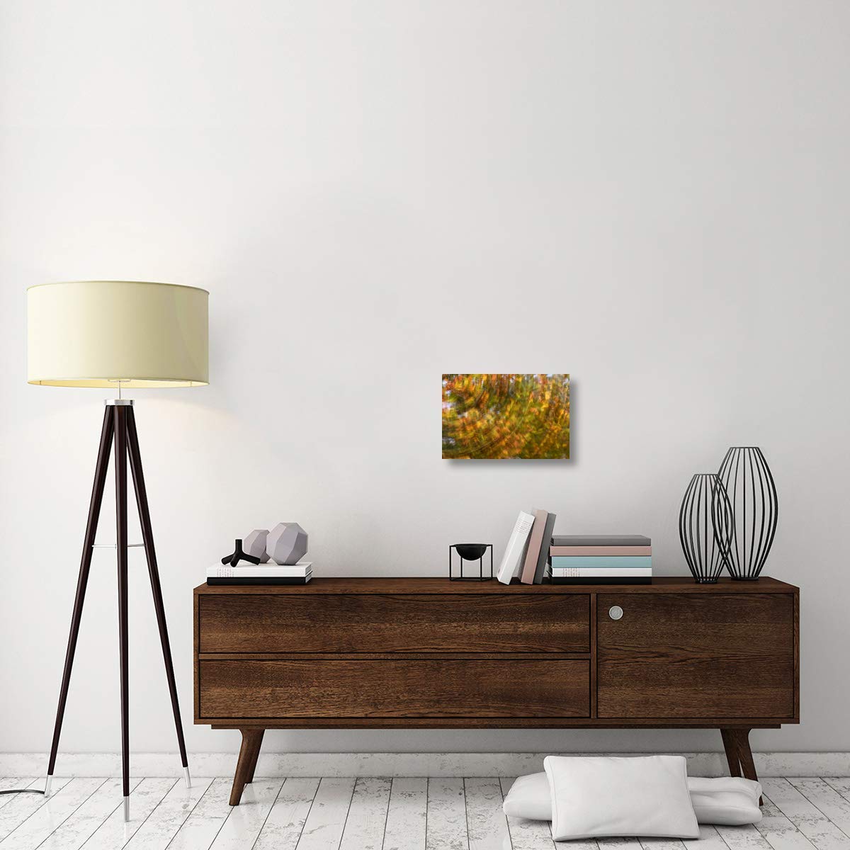 Fall colored tree, Vlaardingen, Netherlands-Canvas Art-18x12”