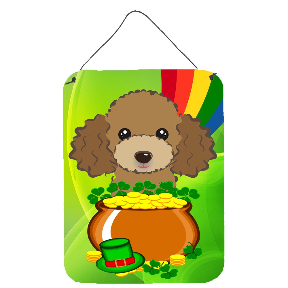 St. Patricks Day Design with Dog Wall or Door Hanging Prints