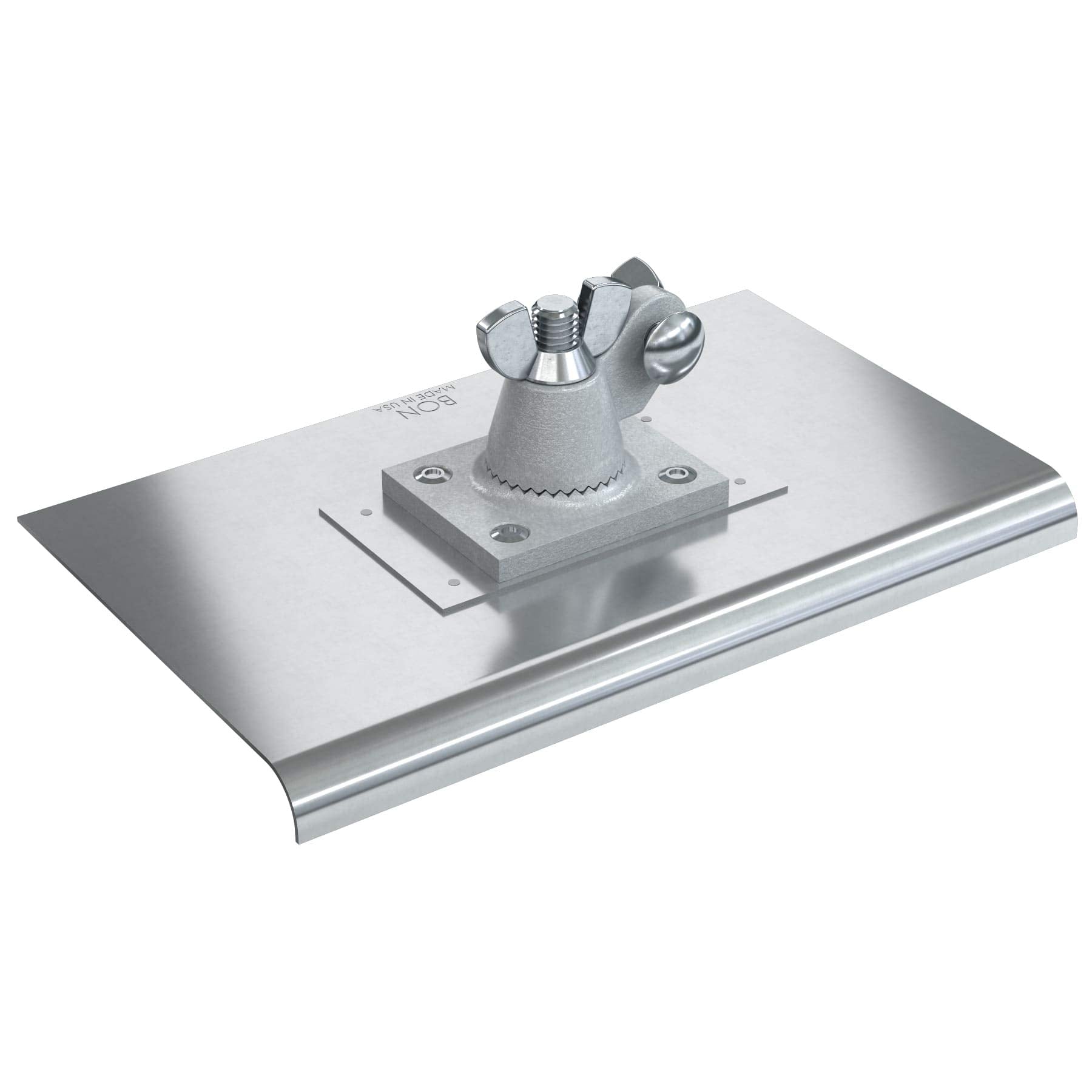 Bon 12-431 Walk Edger - Stainless Steel All Angle 10-inch X 6-inch - 1/2-inch Radius 5/8-inch Lip
