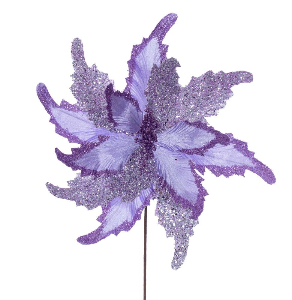 Casafoyer 20” Lavender Grand Velvet 18” Flowr 2/Bg - (Pack Of 2)
