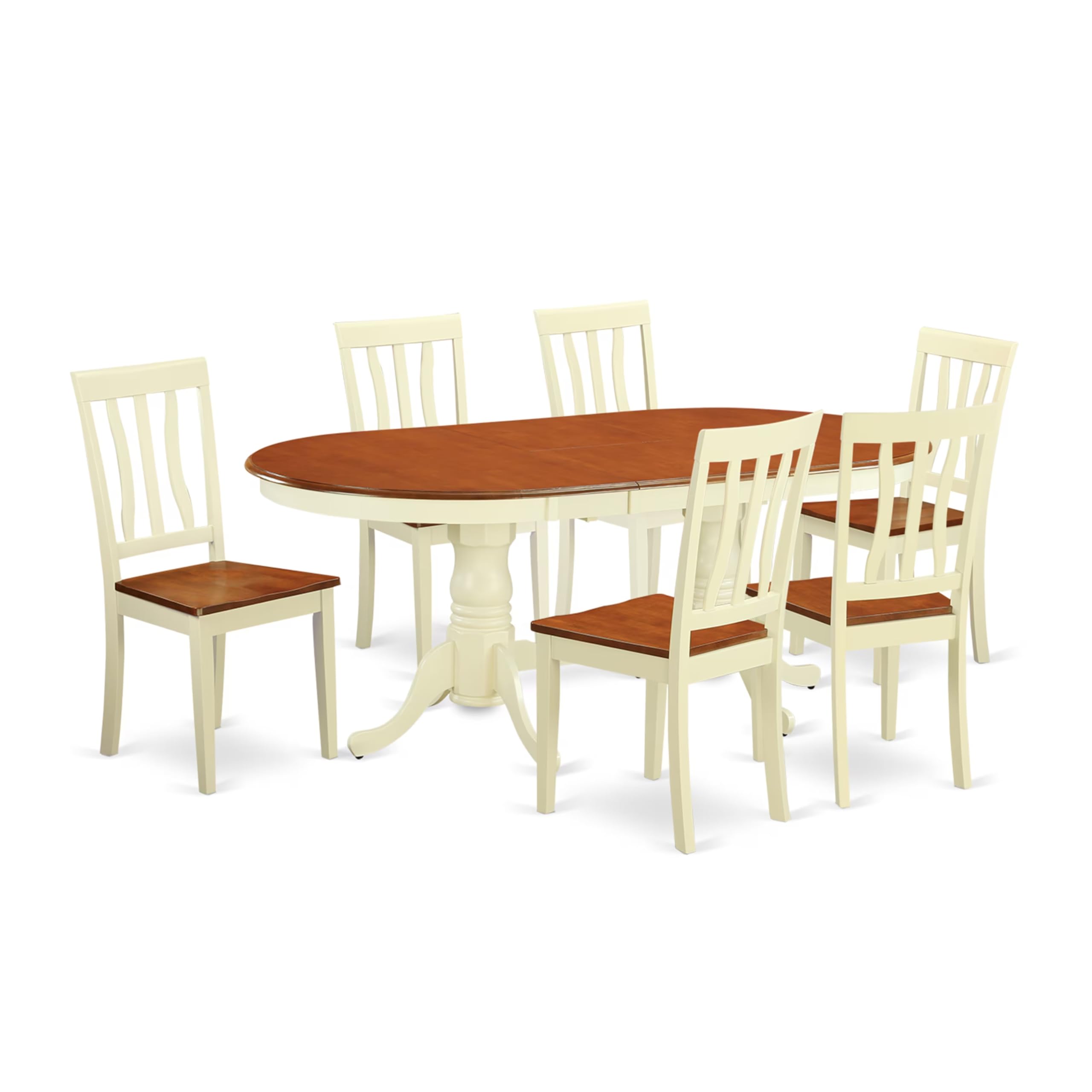 7  PC  Kitchen  dinette  set  -Small  Kitchen  Table  and  6  Dining  Chairs