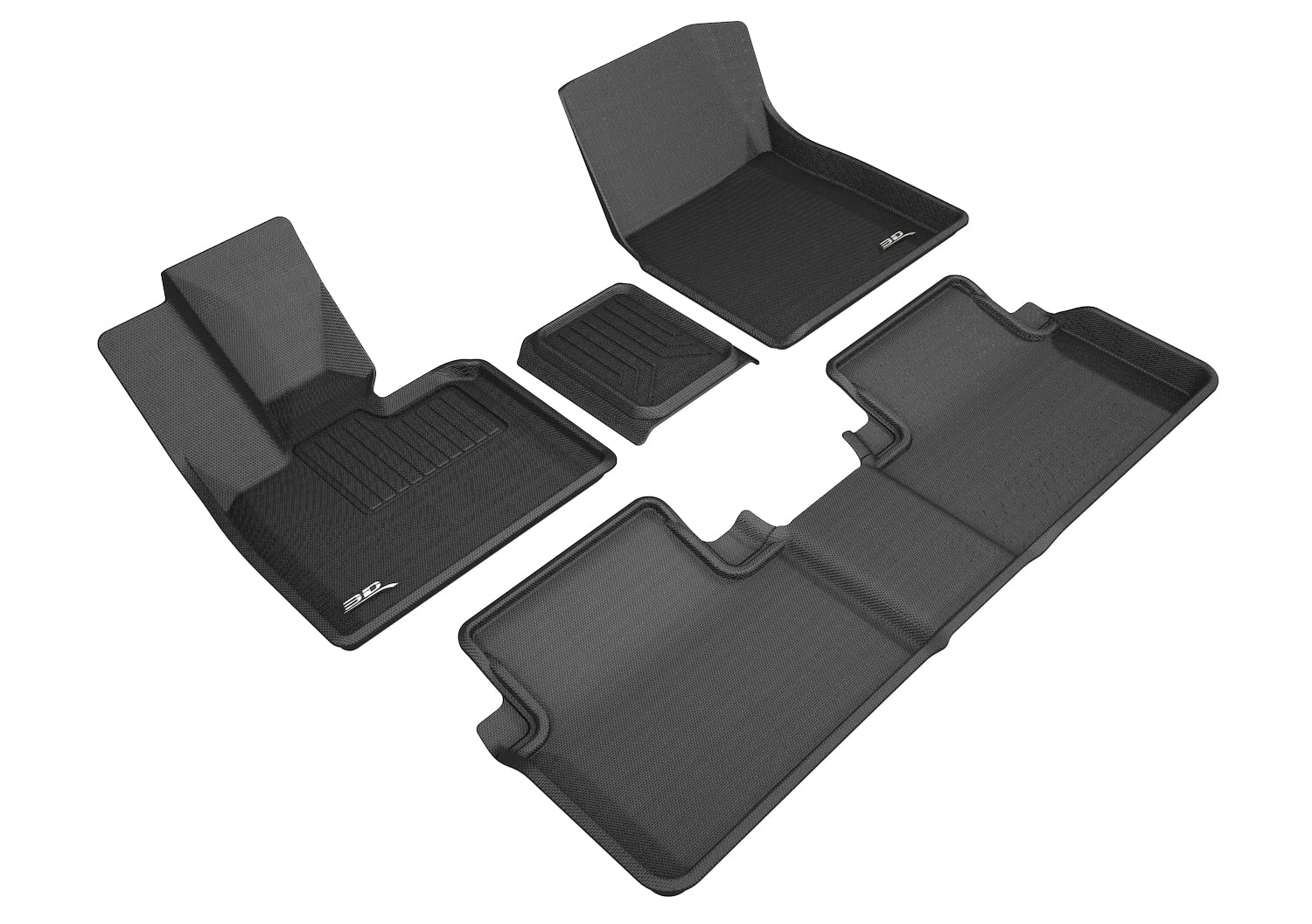 3D MAXpider BMW I3 2014-2020 KAGU BLACK R1 R2 (3PCS R1)