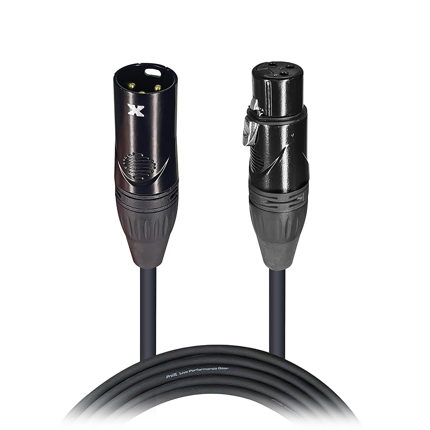ProX XC-MIC10 10 Ft. Balanced XLR3-F to XLR3-M High Performance Microphone Cable