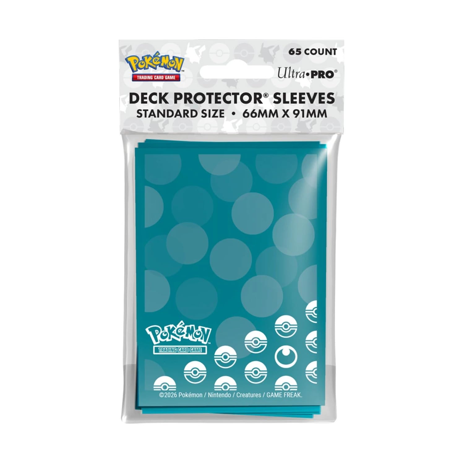 Ultra Pro Pokmon Energy Sleeves - Darkness Type (PREORDER)
