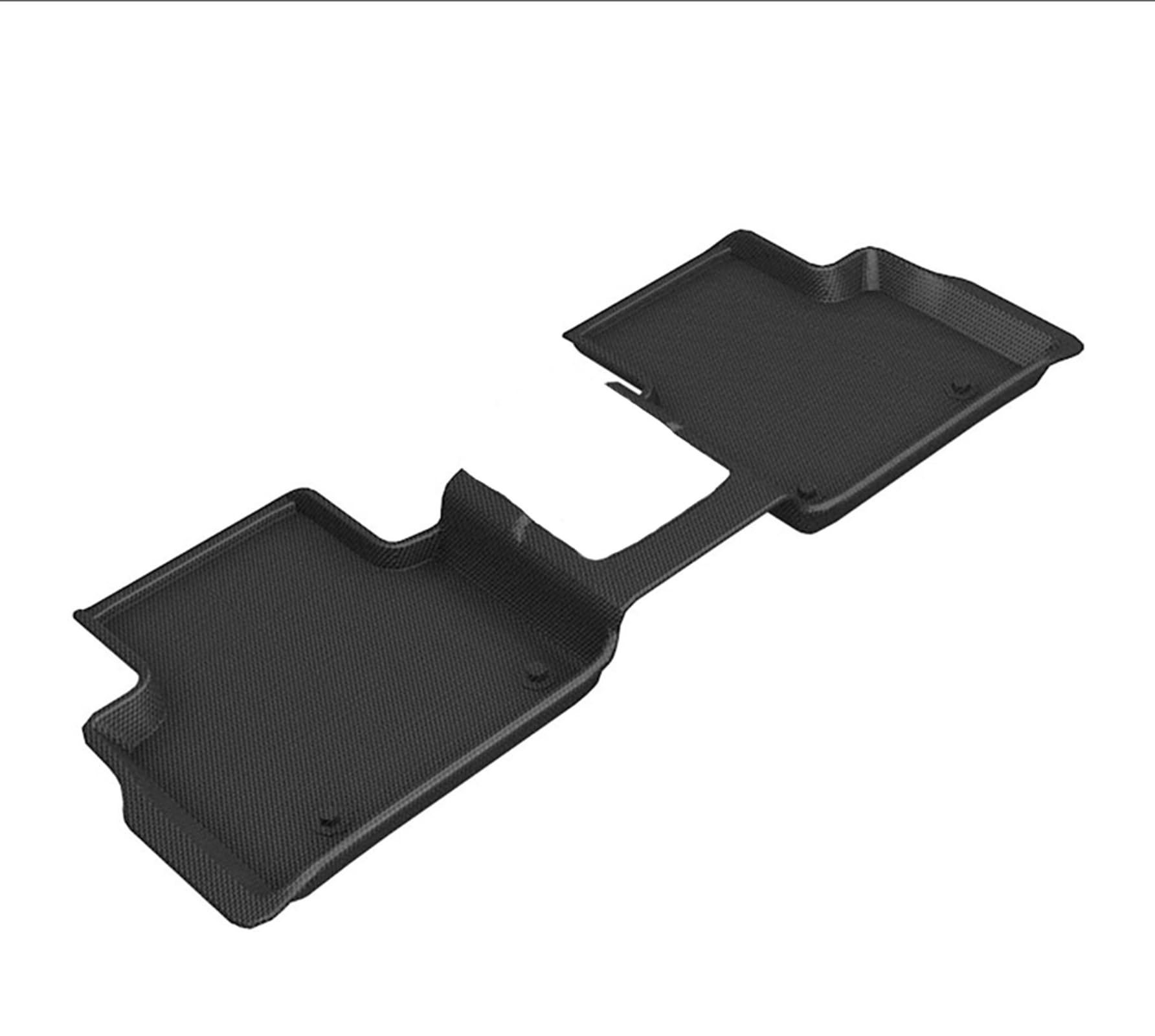 3D MAXpider Compatible with JEEP GRAND CHEROKEE L (WL) 6-SEAT W/O REAR CENTER CONSOLE 2022-2026 KAGU BLACK R2