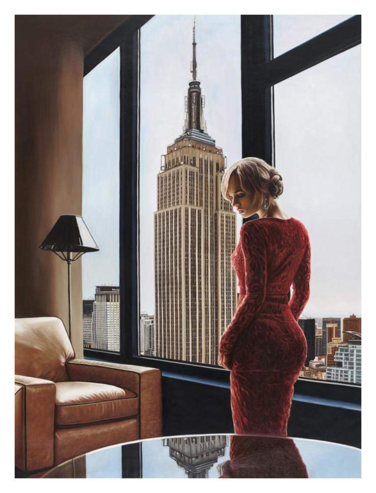Interior in NYC-Paper Art-26x34”