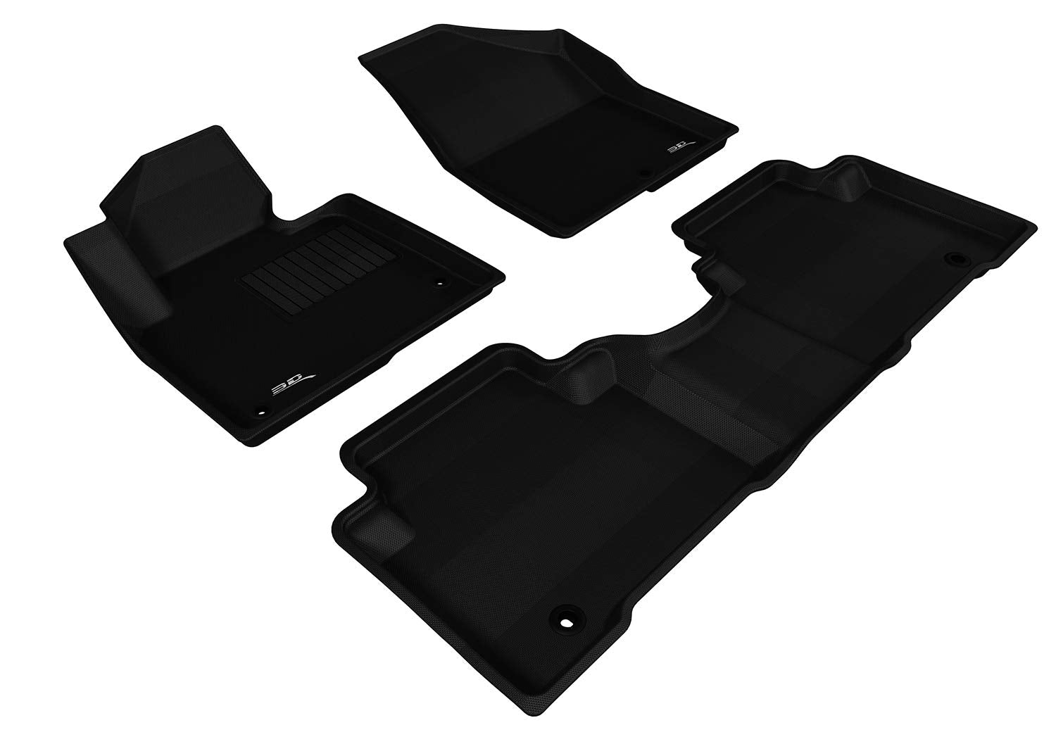 3D MAXpider HYUNDAI SANTA FE SPORT 2013-2018 KAGU BLACK R1 R2