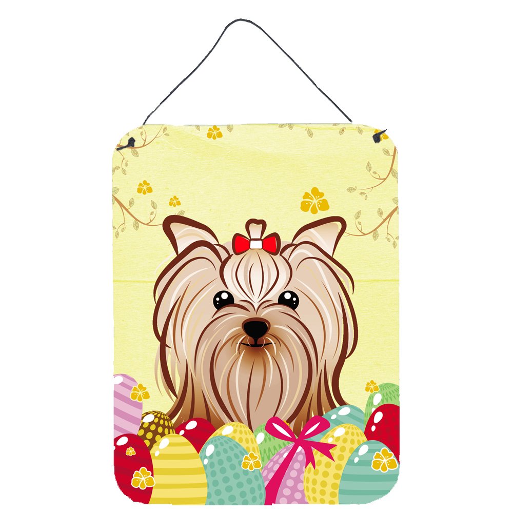 Easter Egg Hunt Design with Dog Wall or Door Hanging Prints