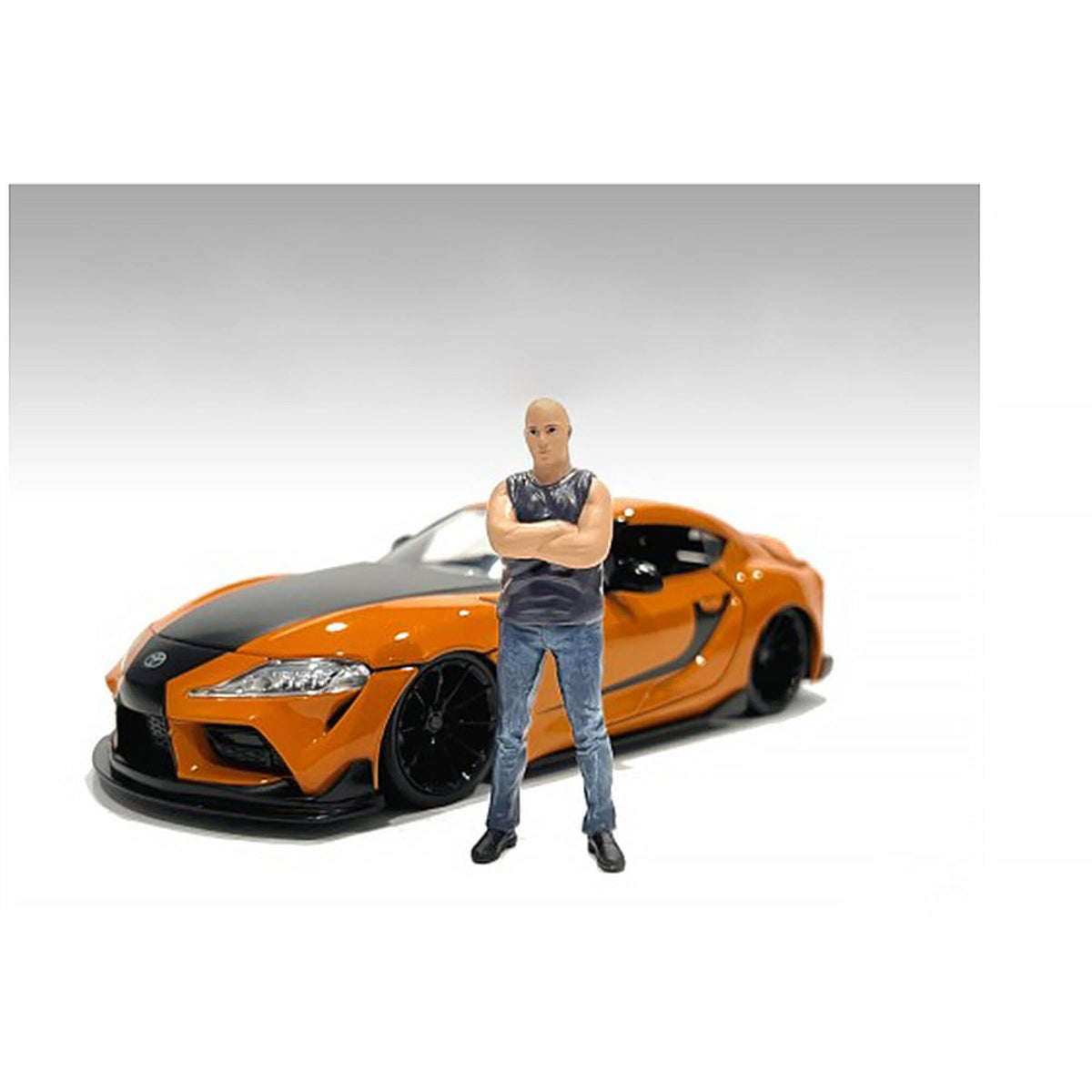 Car Meet 3 Figurine 1 For 1/24 Scale Models By American Diorama 76426