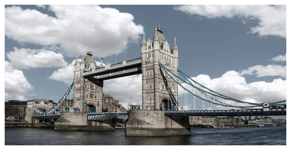 Tower Bridge, London-Paper Art-62x32”