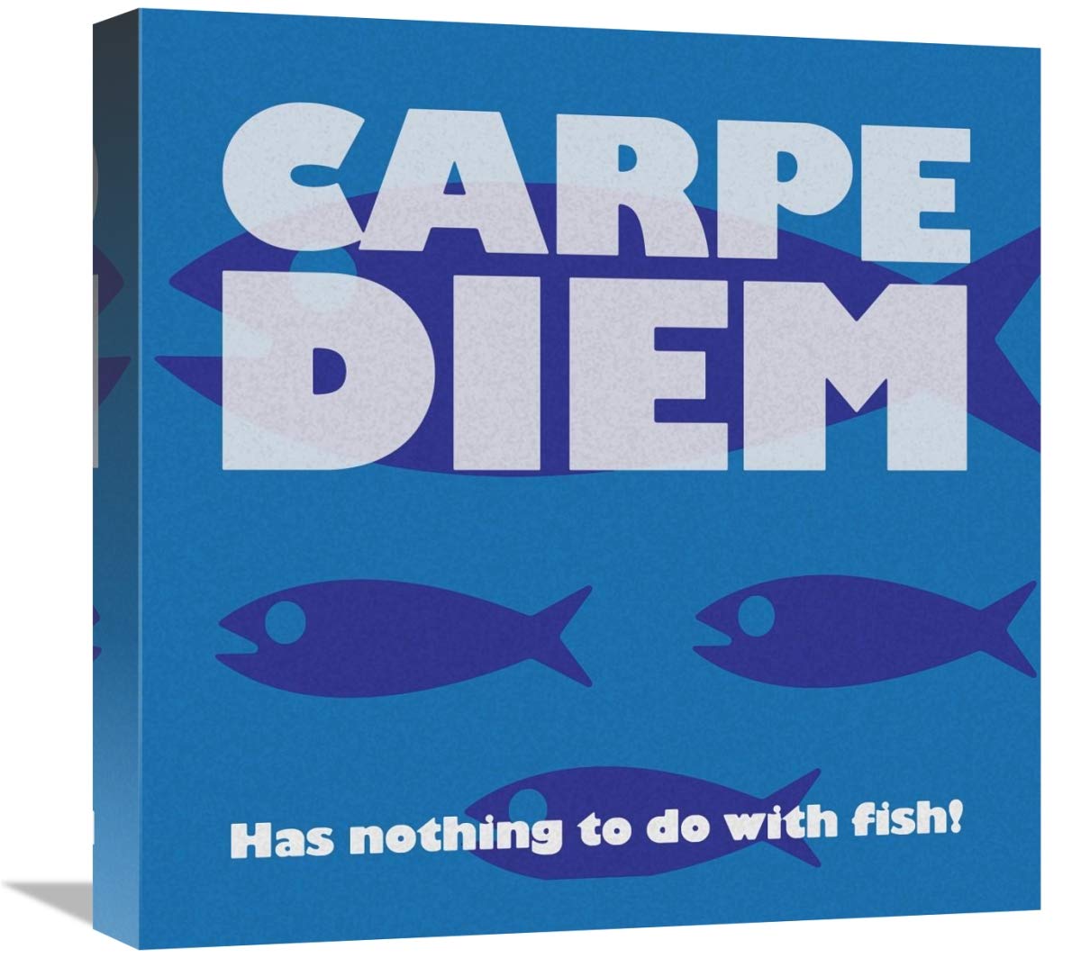Morning Sentiments - Carpe-Canvas Art-18x18”