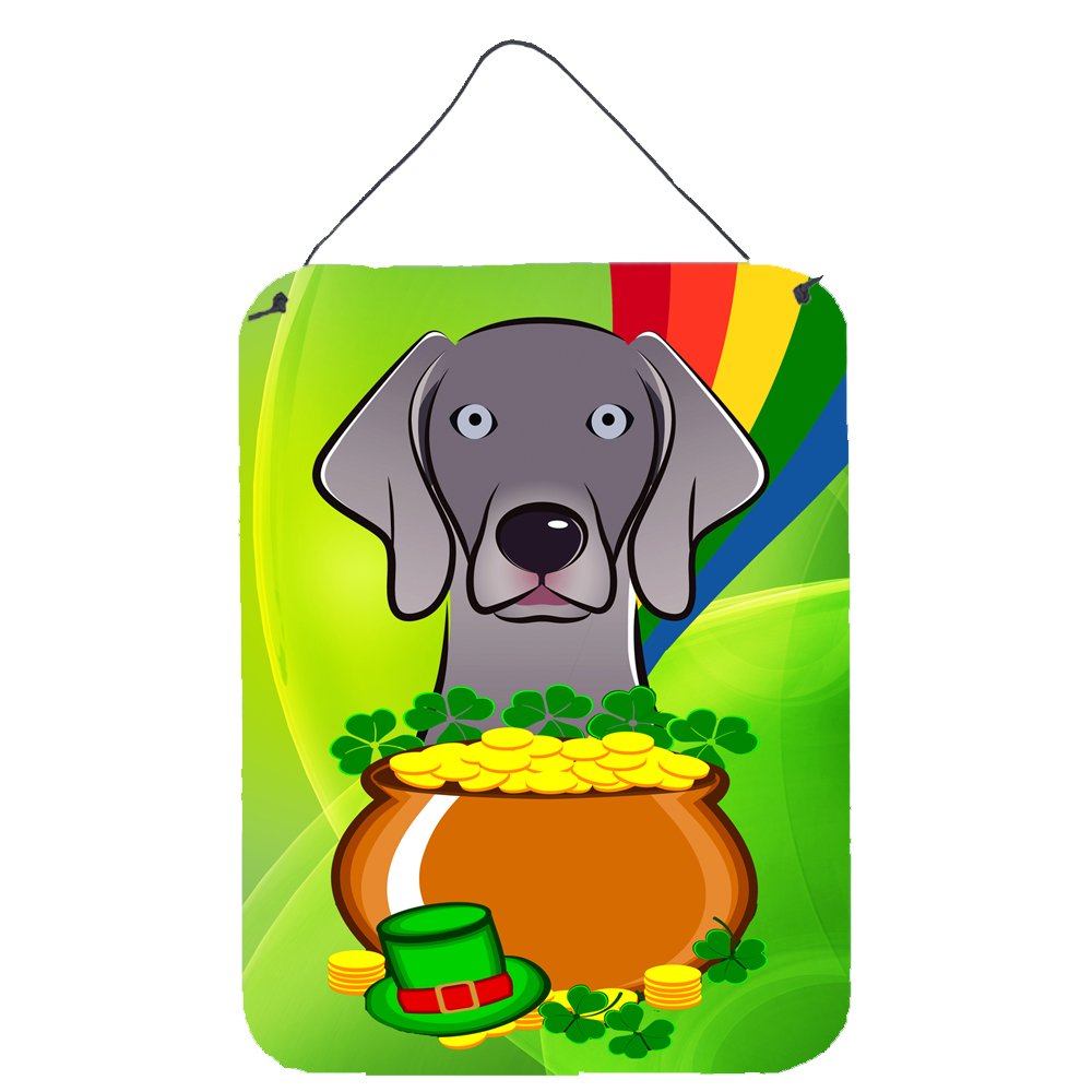 St. Patricks Day Design with Dog Wall or Door Hanging Prints