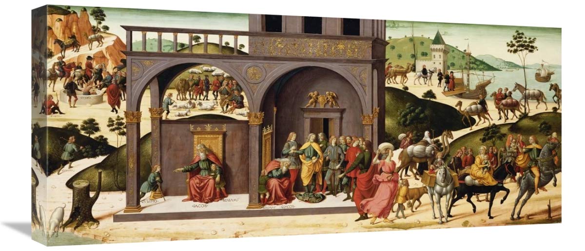 The Story of Joseph-Canvas Art-30x13.5”
