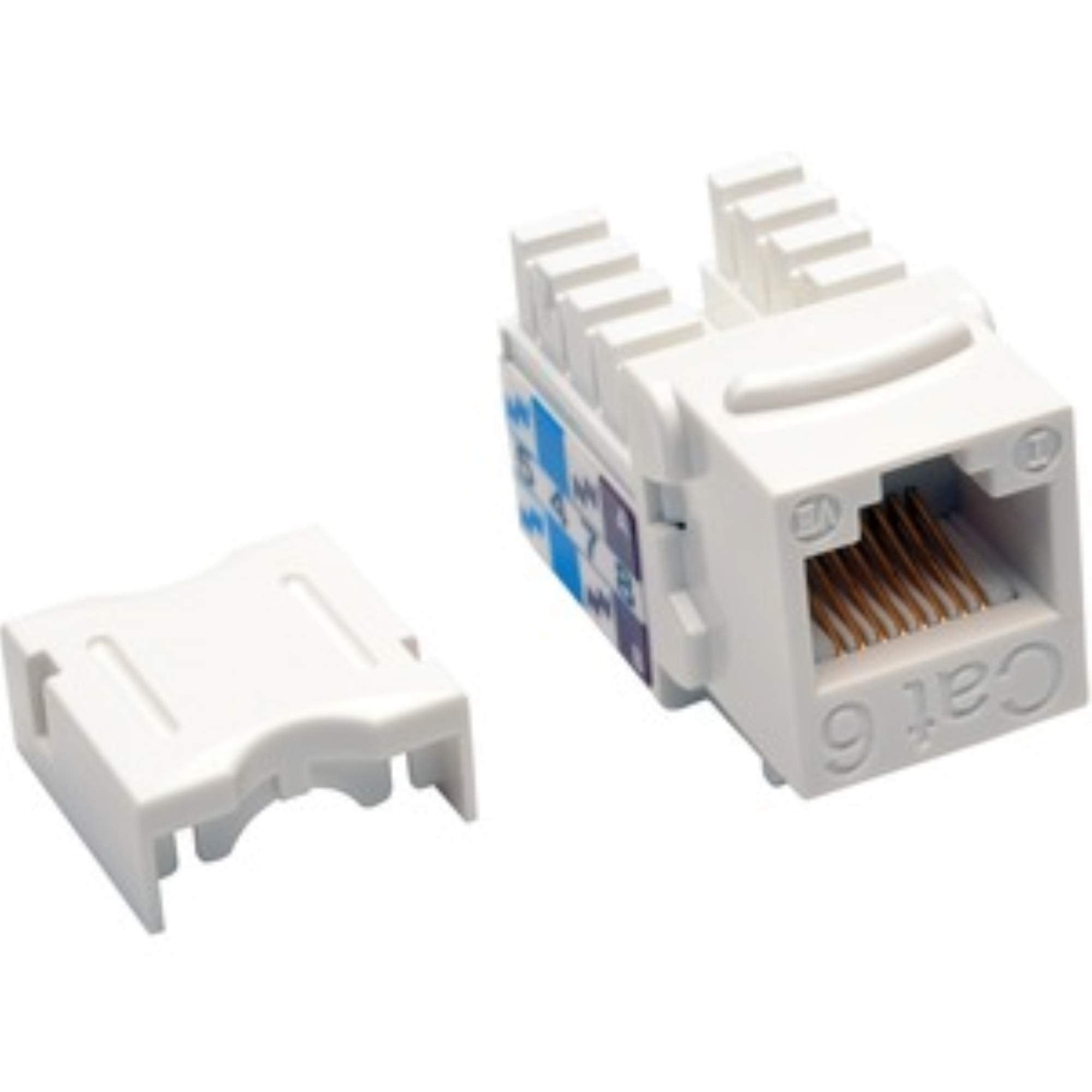Cat6 Cat5e Jack Wht