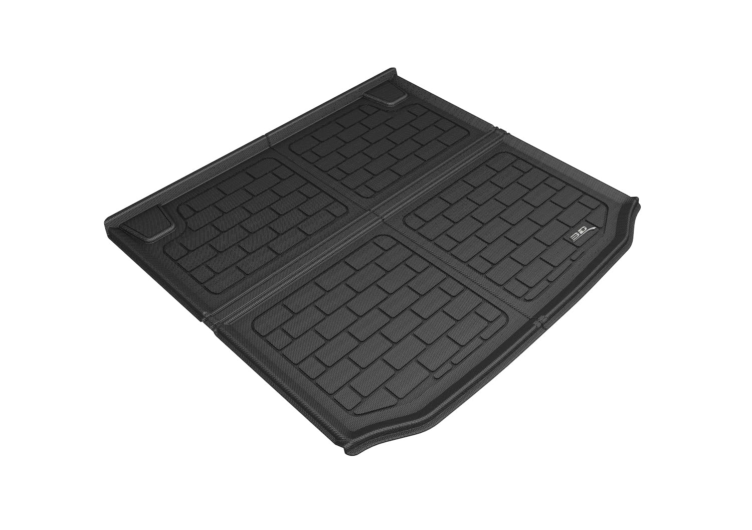 3D MAXpider BMW X3 2018-2022 WITH CARGO TIE DOWN RAILS KAGU BLACK CROSS FOLD CARGO LINER (NOT FIT HYBRID)