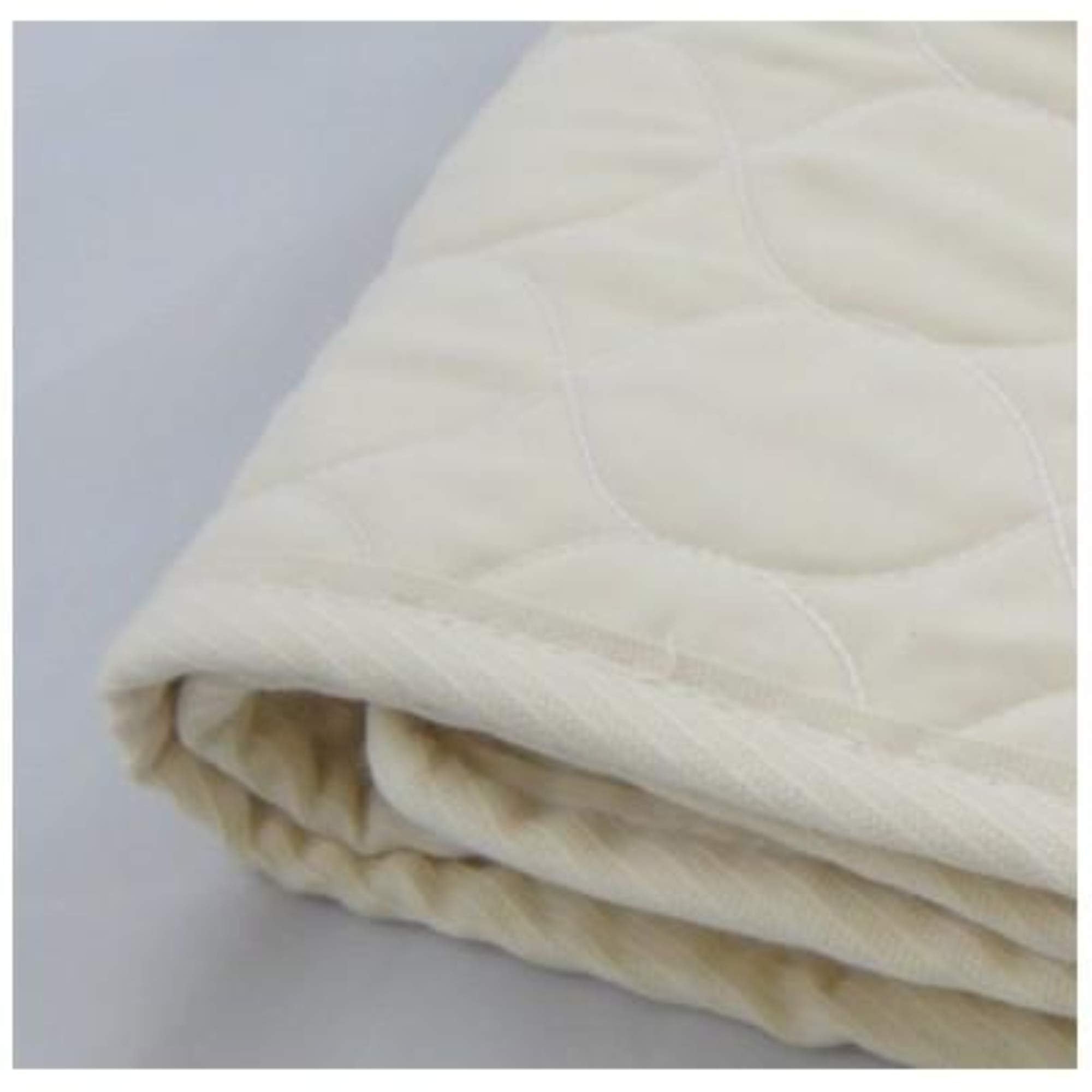 Organic Crib Bedding - Organic Cotton Quilted Crib Pad