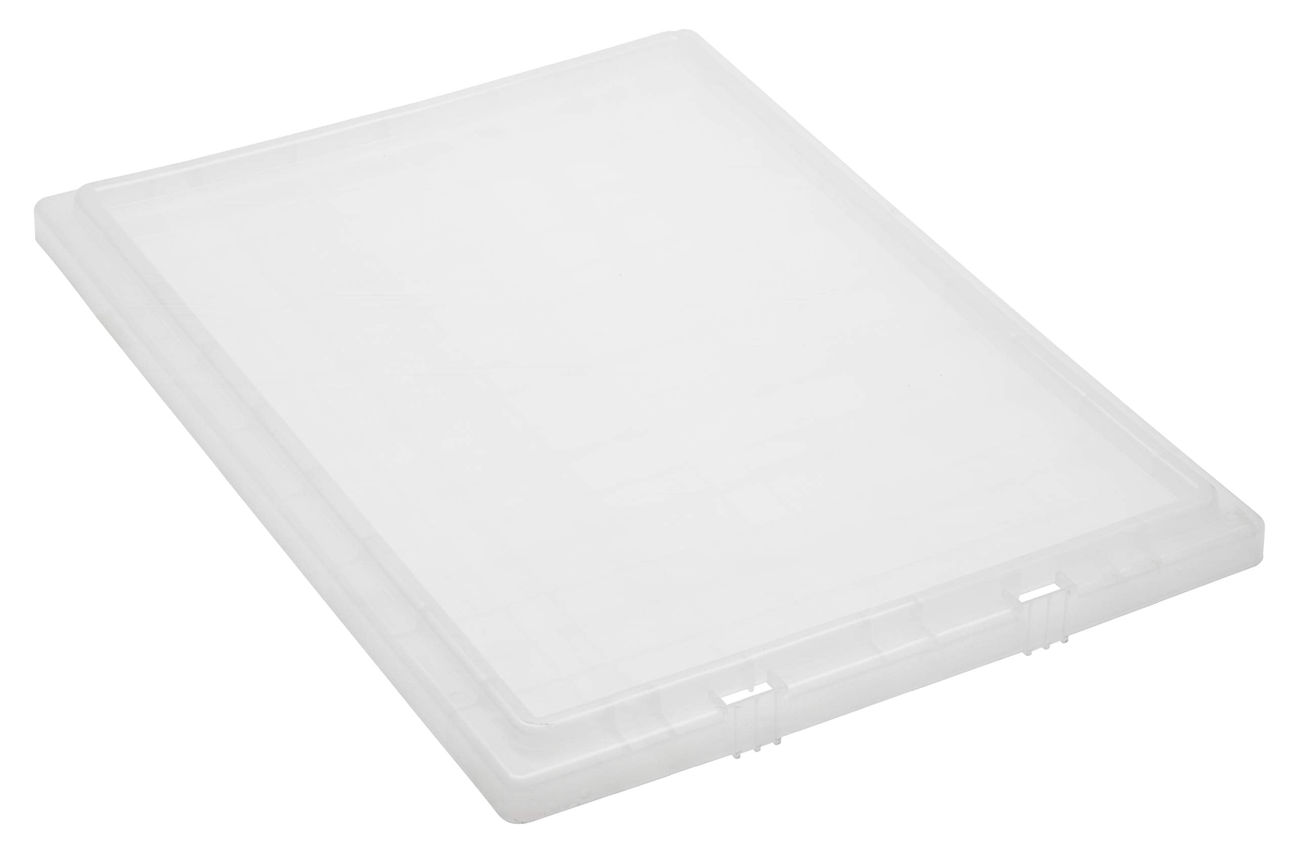 Tote Box Lid, for use with SNT240, clear, Made in USA