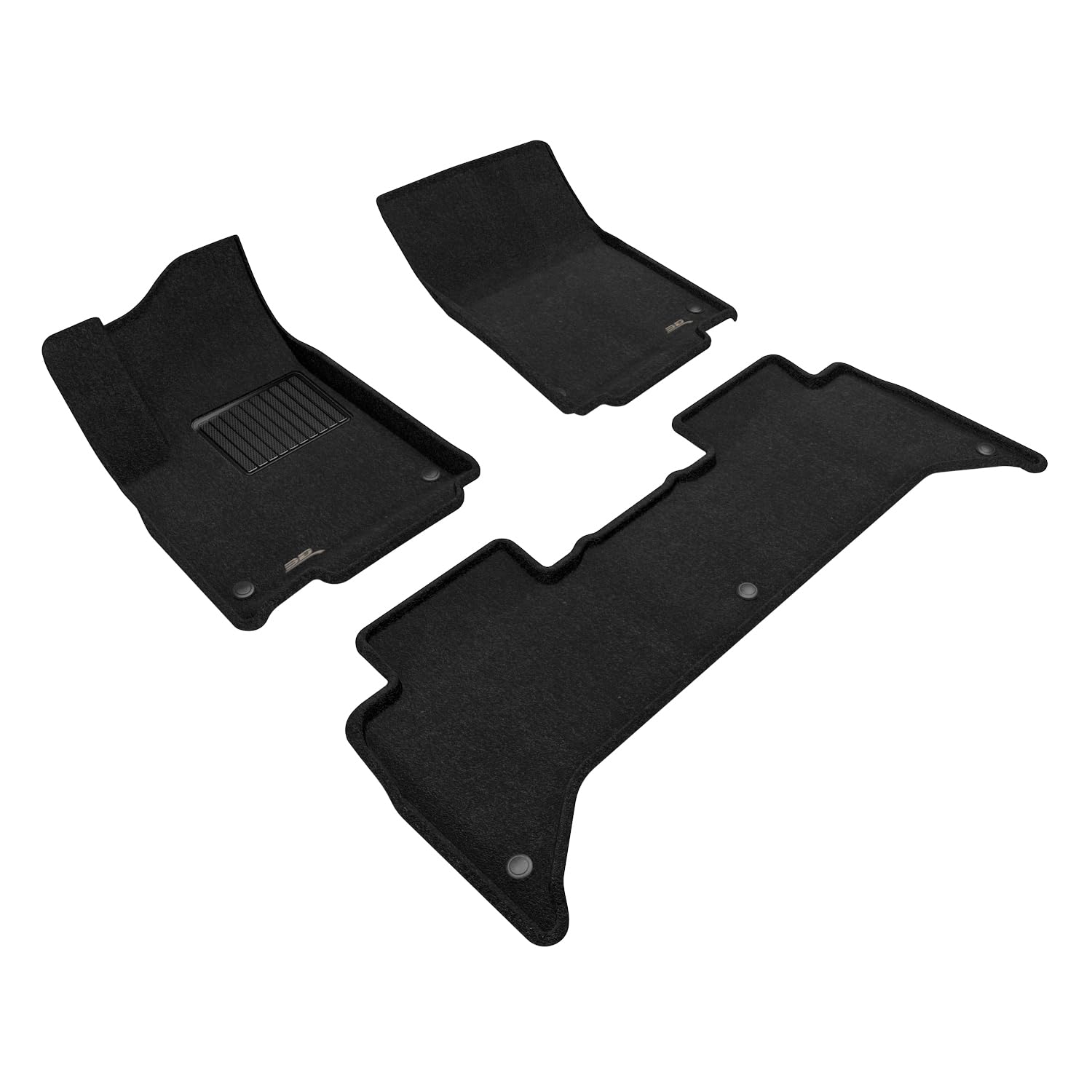 3D MAXpider Compatible with RIVIAN R1T 2025-2026 ELEGANT BLACK R1 R2