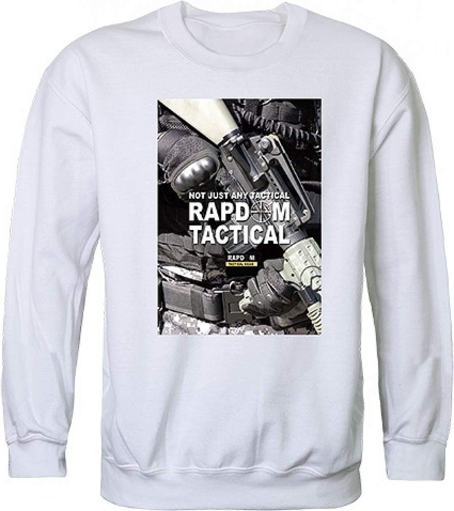 Graphic Crewneck, RAPDOM2, White, M