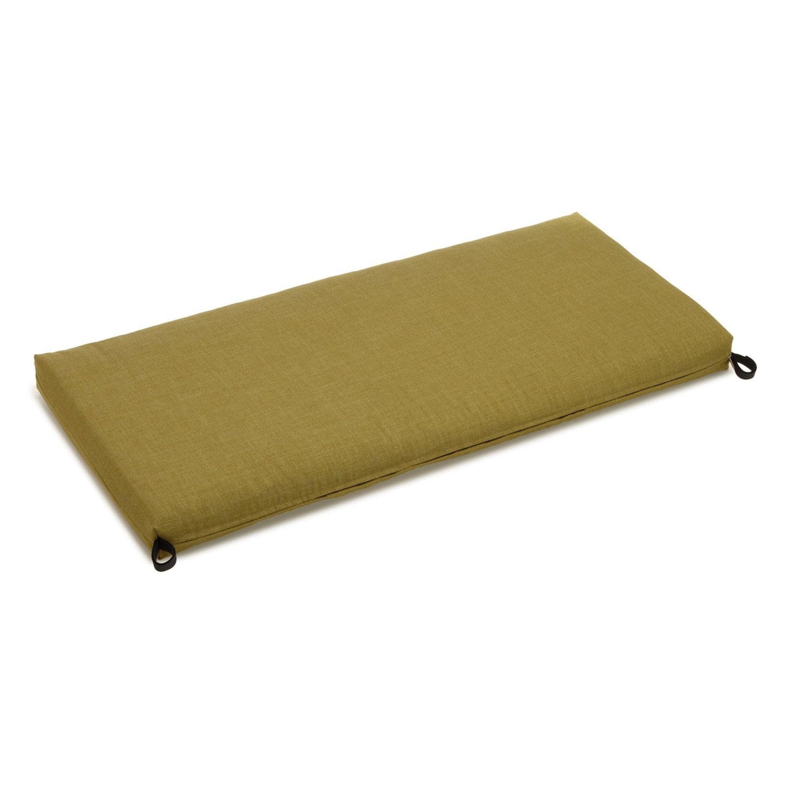 42-inch by 19-inch Spun Polyester Loveseat Cushion - Avocado