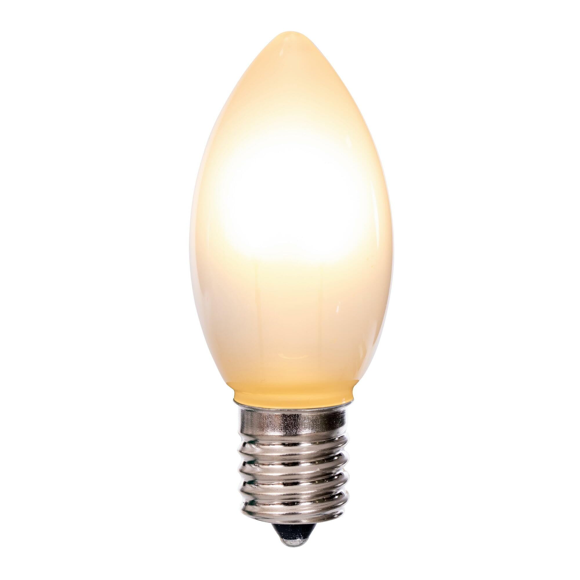 Casafoyer Casafoyer Teal LED C9 Filament Bulbs - 25 Pack (2 Bags) ( Pack of 2 )