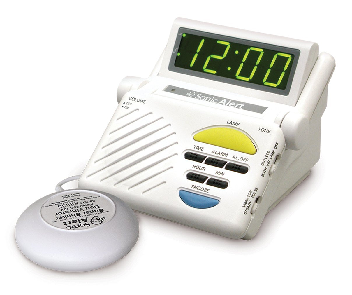Sonic Boom Alarm w/VIB