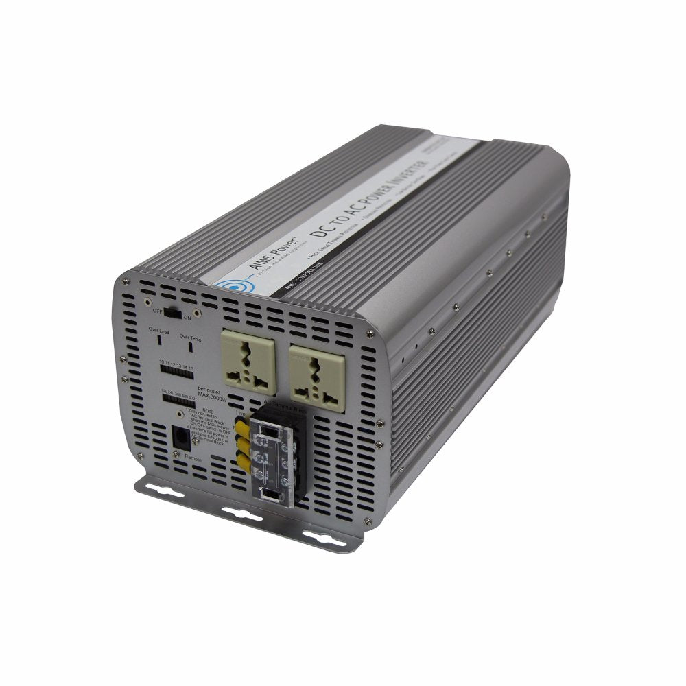AIMS 5000 Watt 12Vdc to 240Vac 60Hz Power Inverter