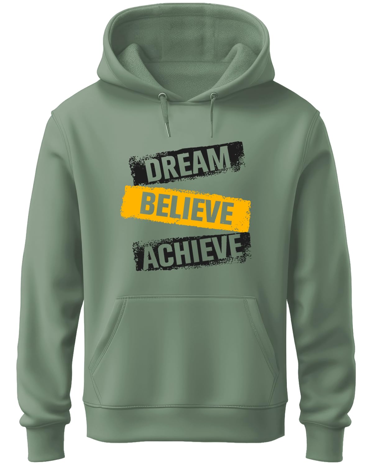 Adro Hoodie For Men | Regular Fit 320 Gsm Cotton Hoody | Mens Printed Hoodies/Sweatshirt | Soft Brushed Fleece Fabric | H20-M-Dba-Pt-M