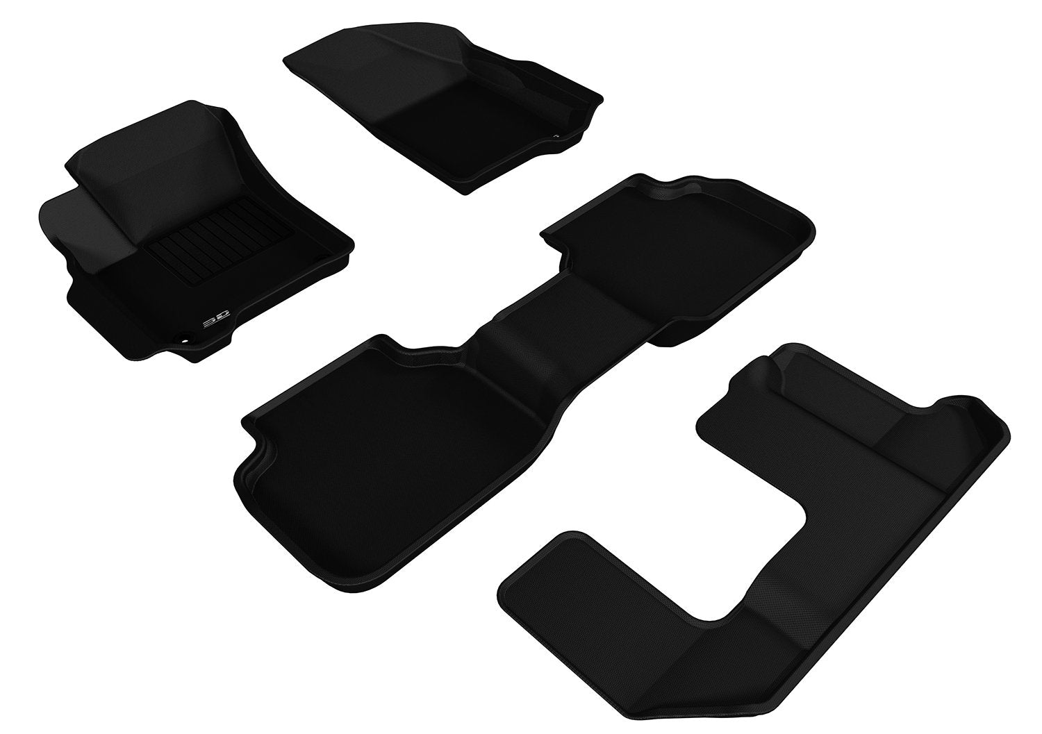3D MAXpider DODGE JOURNEY 2012-2020 KAGU BLACK R1 R2 R3 (2 EYELETS)