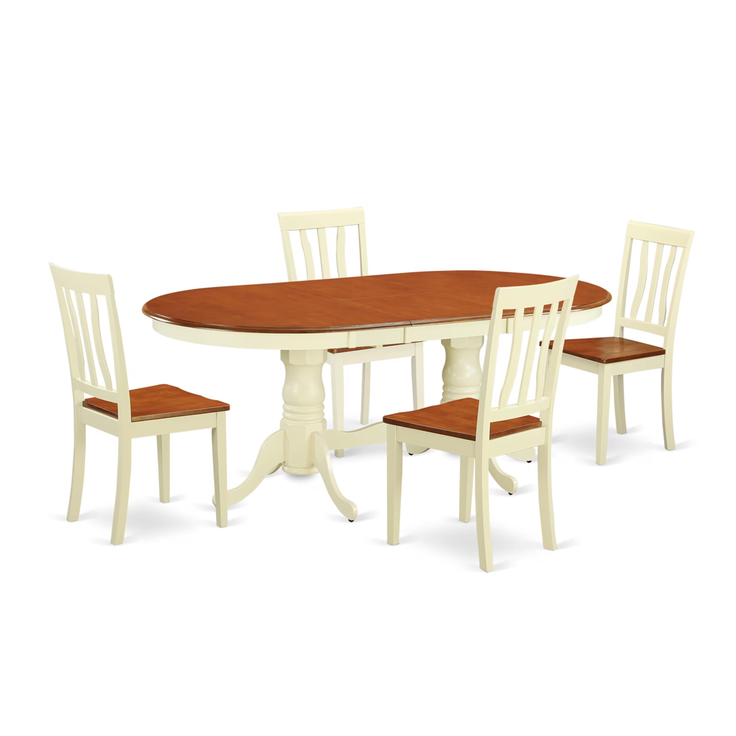 5  Pc  Dinette  set  -  Kitchen  dinette  Table  and  4  dinette  Chairs