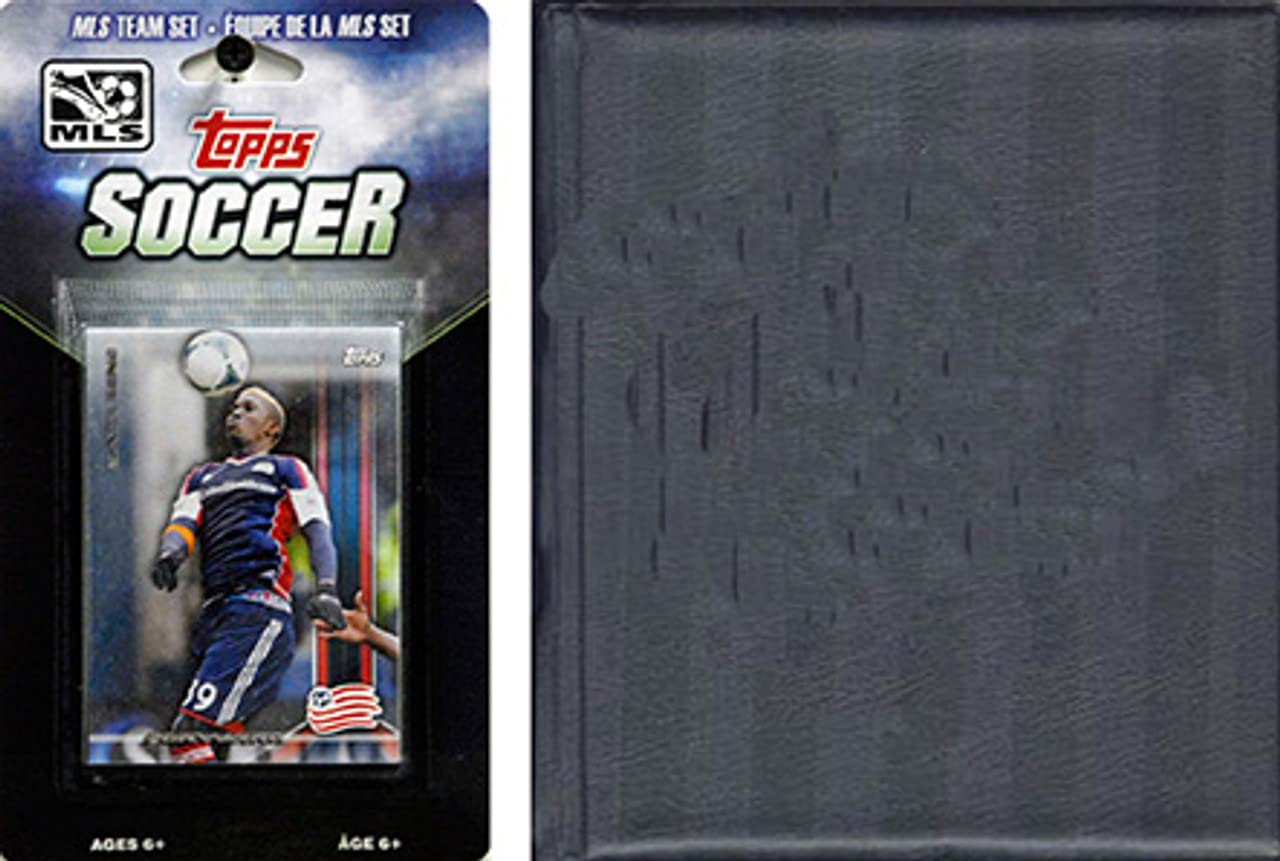 MLS New England Revolution Licensed 2013 Topps Team Set and Storage Album