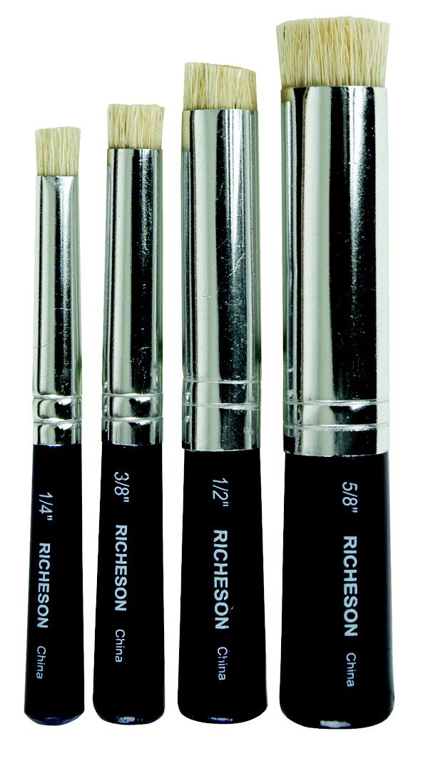 Cedar Canyon Textiles Shiva Stencil Brush Set-4/Pkg.