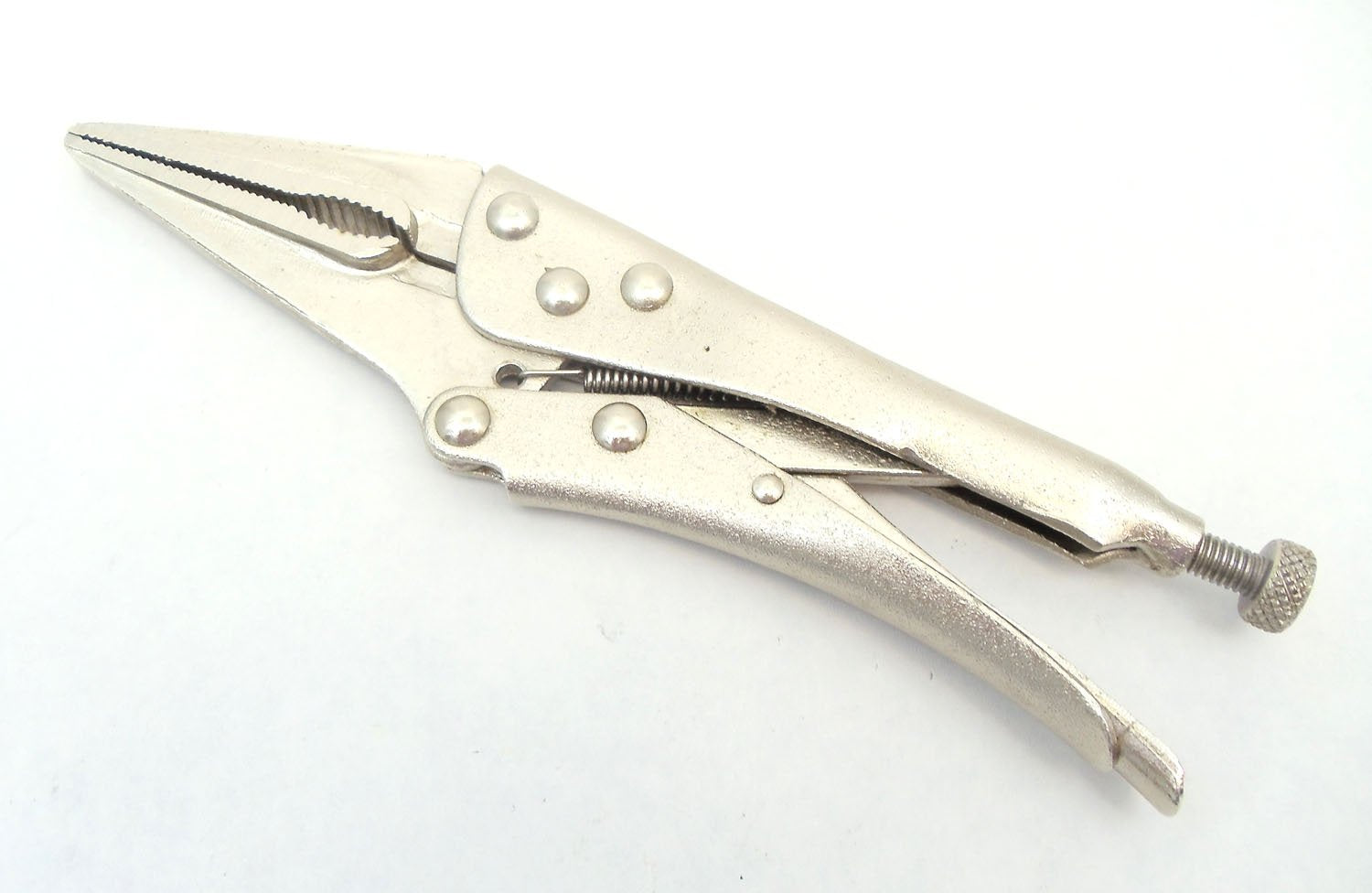 BARJAN - 6-3/4 NEEDLE-NOSE LOCKING PLIER