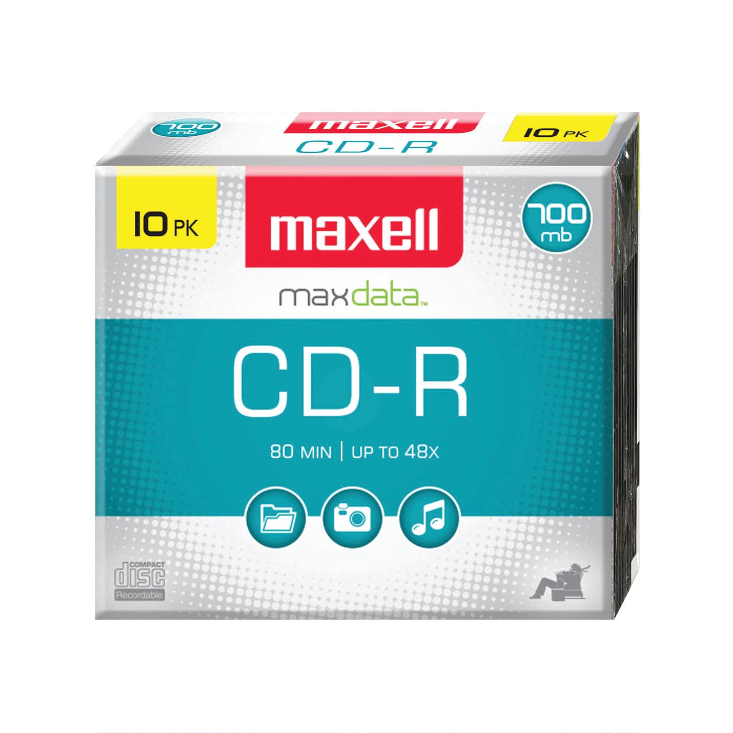 80MIN/700MB CD-R 10PK