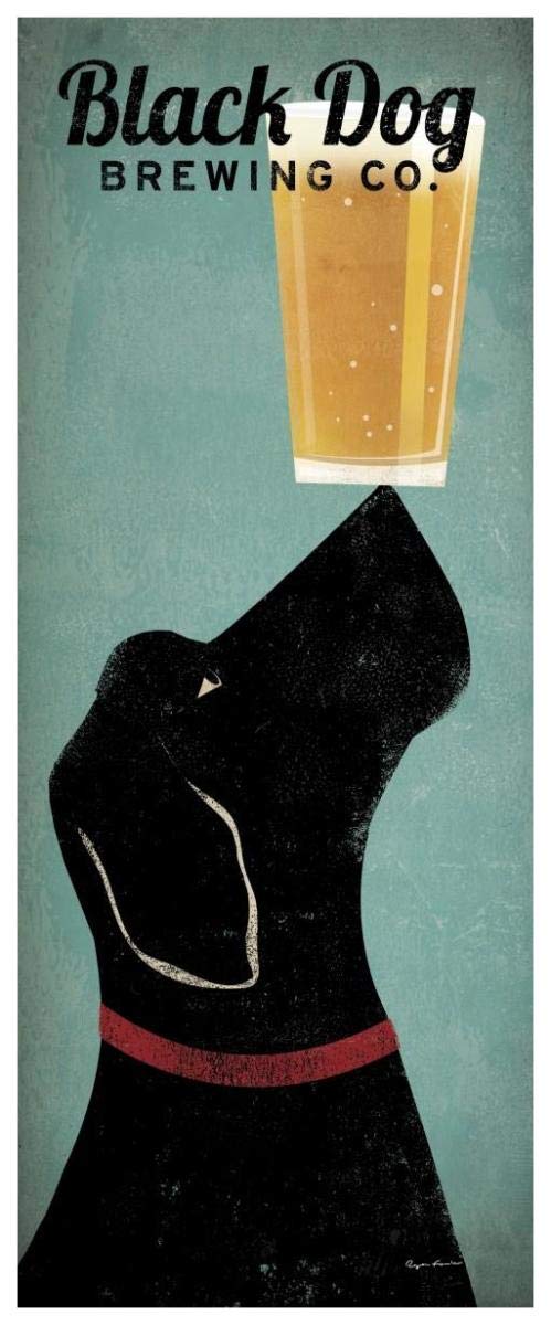 Black Dog Brewing Co Square -Paper Art-32x77”