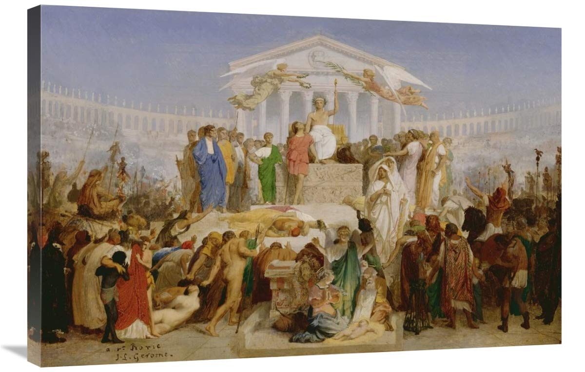 The Age of Augustus, the Birth of Christ-Canvas Art-36x24”