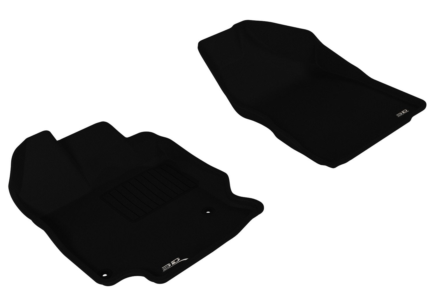 3D MAXpider TOYOTA VENZA 2009-2011 KAGU BLACK R1 (HOOKS)