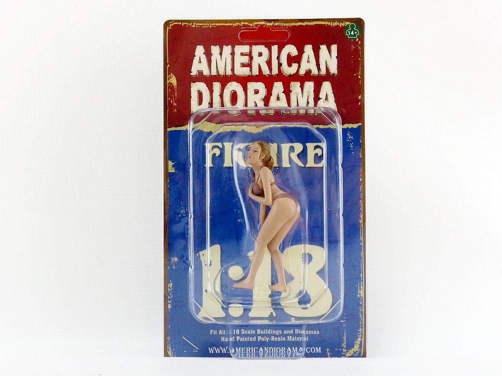 May Bikini Calendar Girl Figure for 1/18 Scale Models by American Diorama