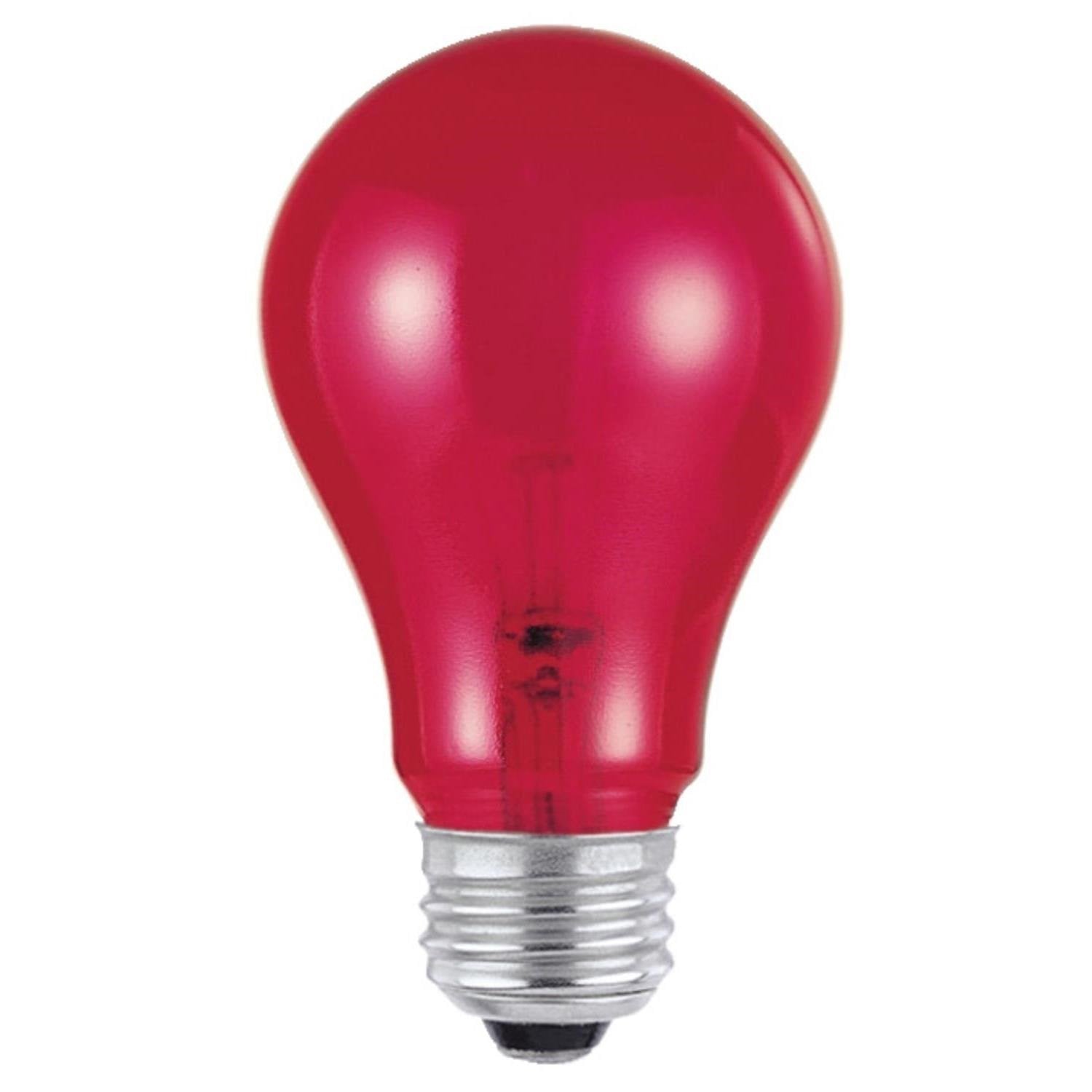 MED BASE 25W RED DS (Pack of 1)