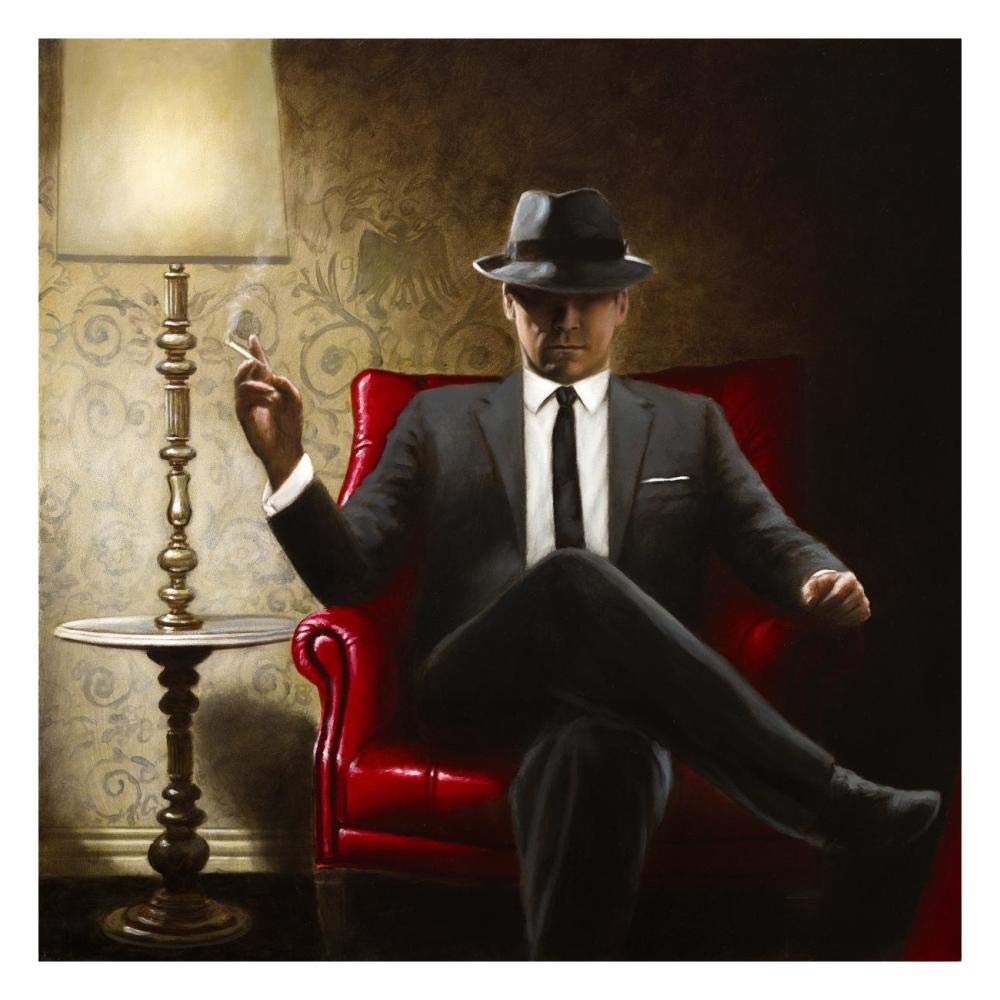 Black Tie-Paper Art-26x26”