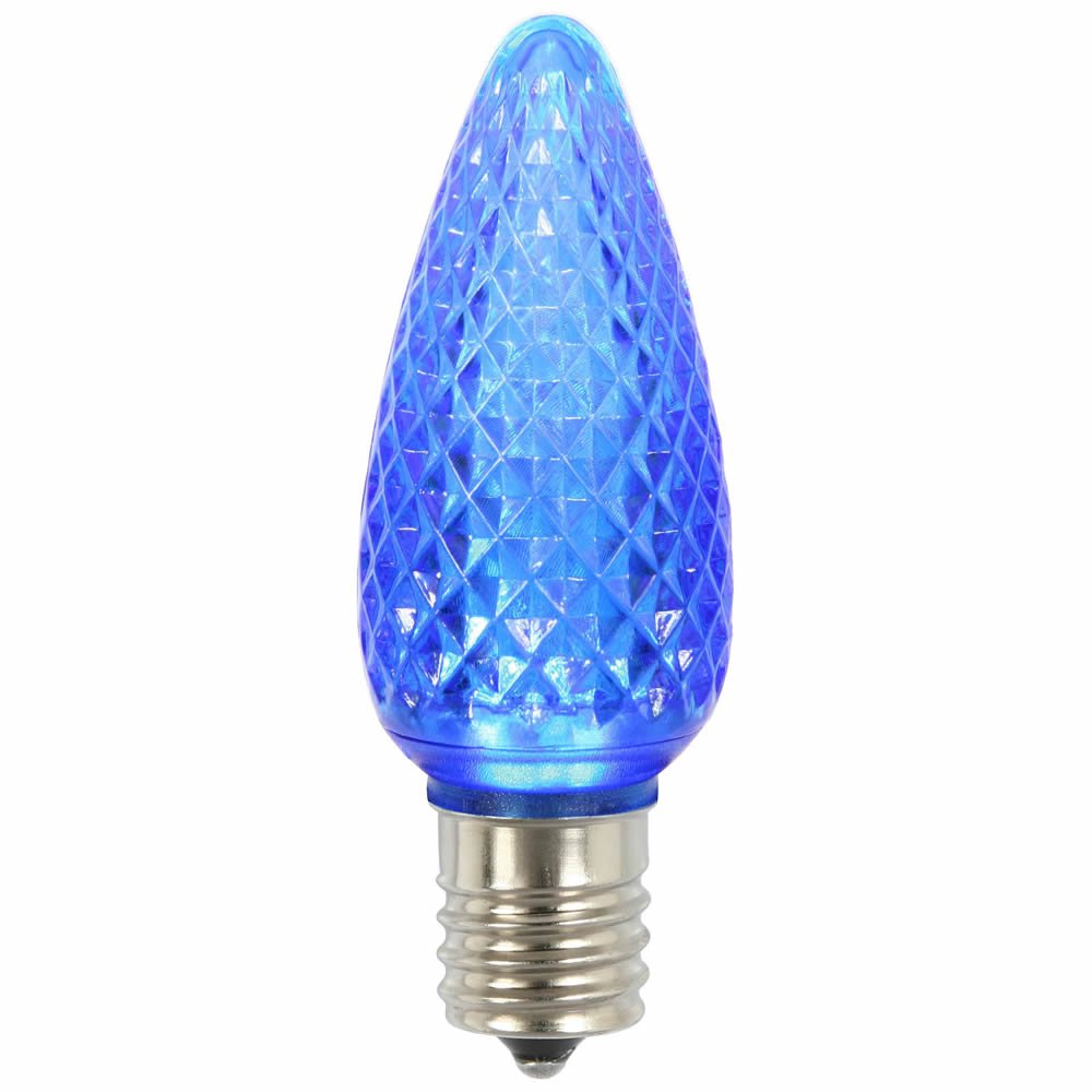 Casafoyer C9 LED Blue Twinkle Replacement Bulbs - 25 Pack ( Pack of 2 )