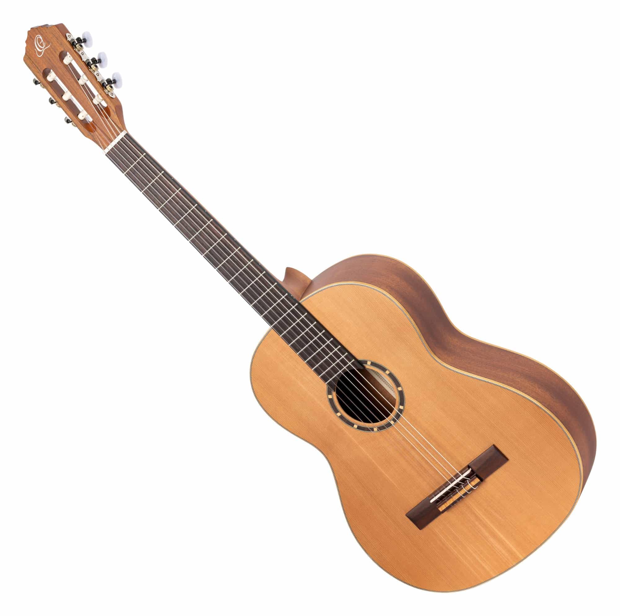 Family Series Full Size Slim Neck Left-Handed Nylon String Classical Guitar with Bag